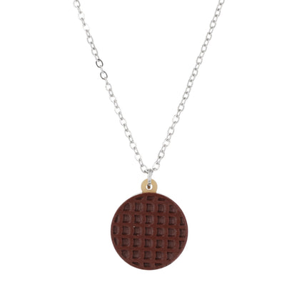 Chocolate Digestive Biscuit Necklace