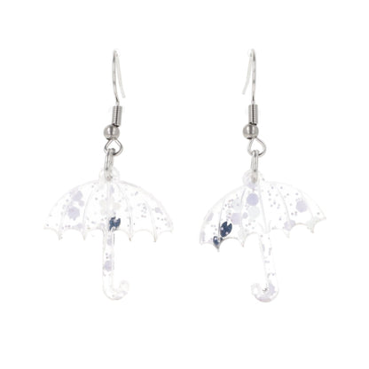 Confetti April Shower Earrings - Lilac