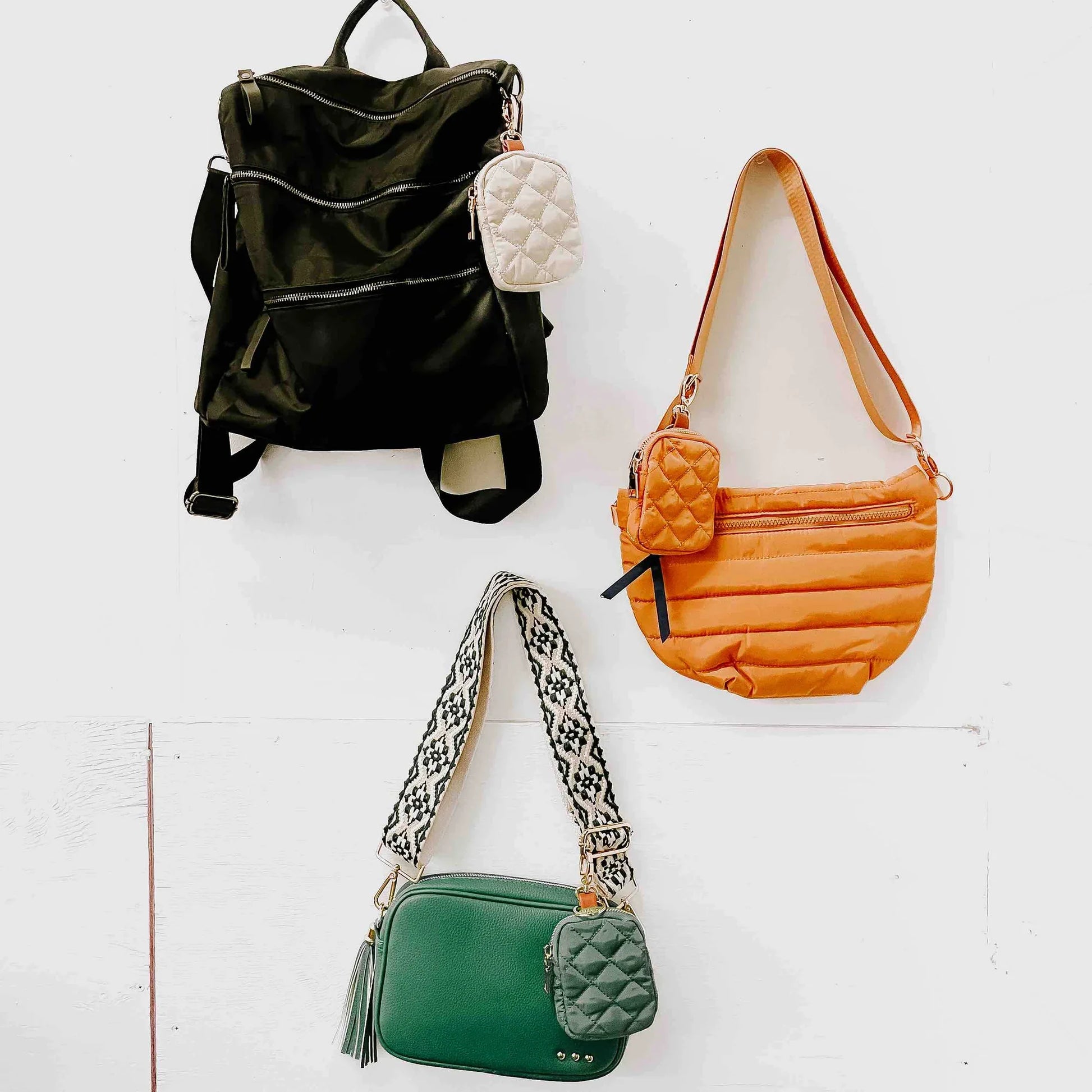 Gigi Clip On Pouch - Emerald