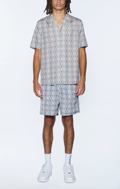 PLUS RESORT SS SHIRT STONE